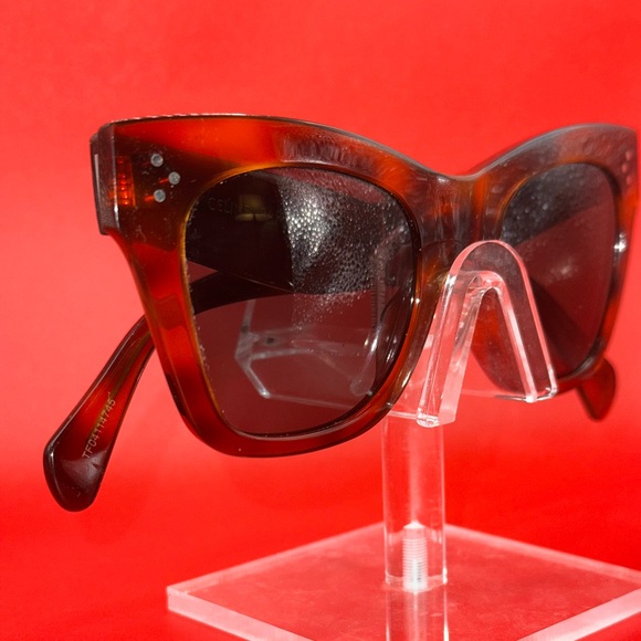 Celine Tortoise Shell Sunglasses - Authentic